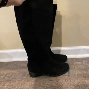 Stewart Weitzman Women's Black Knee-High Boot